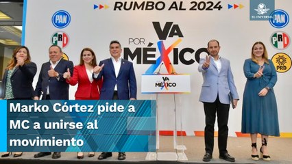 Va por México define el 26 de junio método para elegir candidato para 2024