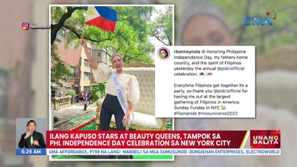 Ilang Kapuso Stars at Beauty Queens, tampok sa PHL Independence Day Celebration sa New York City | UB