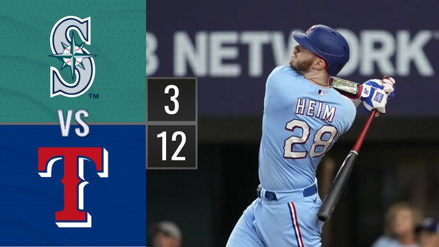 Resumen Marineros de Seattle vs Rangers de Texas | MLB 04-06-2023