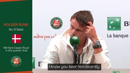 Rune hopes for 'less drama' against Ruud