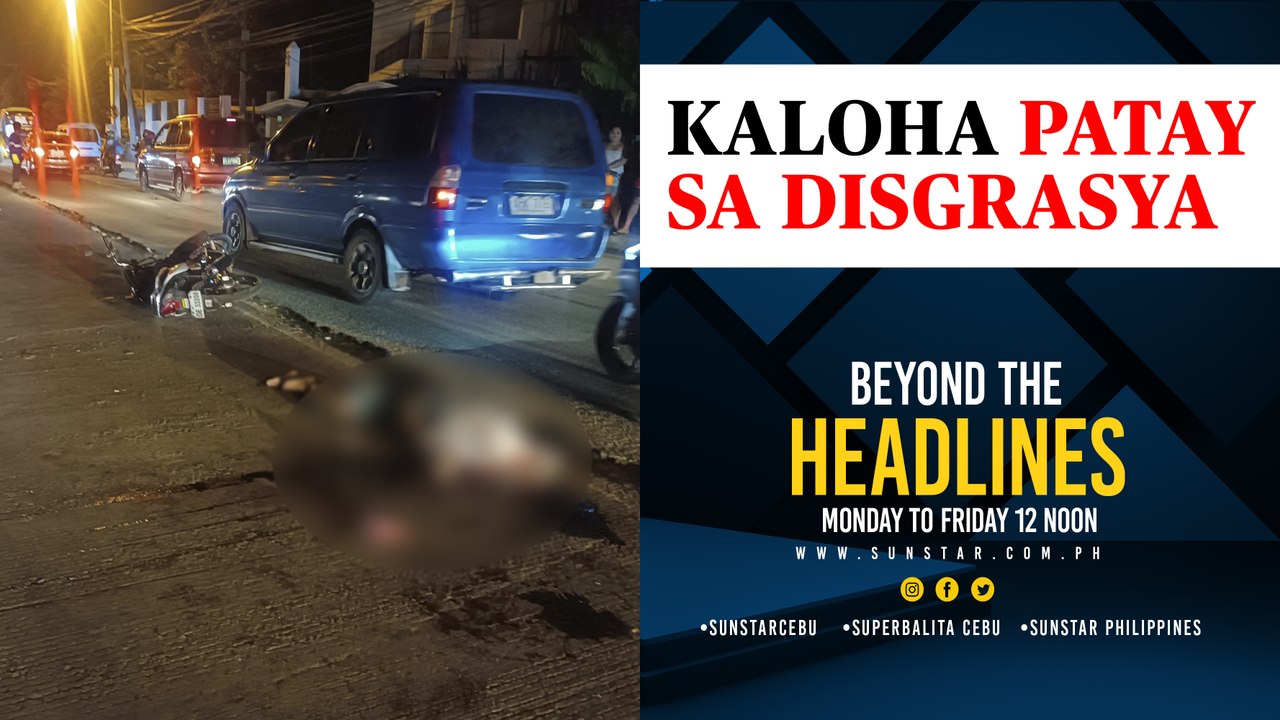 BEYOND THE HEADLINES. Sakto ba nga tarong pa nga dalan gub-on og wala lang gani early warning signs nga guba ang maong dalan?