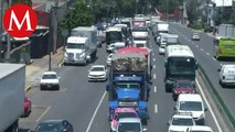 Reabre carretera México-Toluca en ambos sentidos, después de 6 horas de bloqueo