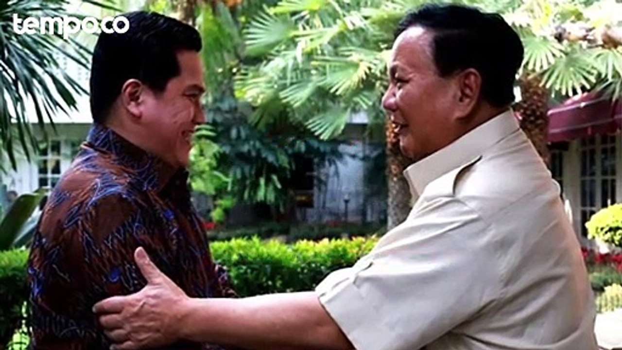 Peluang Duet Prabowo Subianto dan Erick Thohir Dinilai Kuat, Ini Alasannya