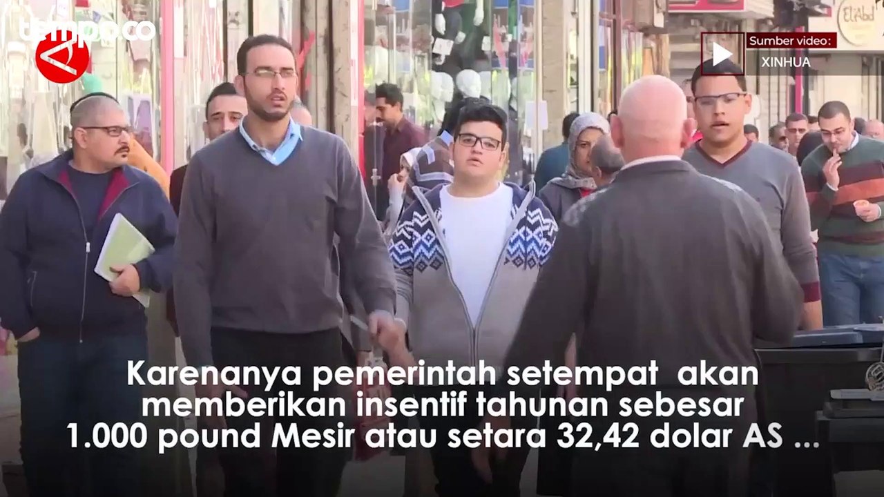 Pertumbuhan Penduduk di Mesir Melonjak, Naik 1 Juta Jiwa dalam 8 Bulan