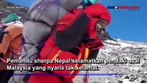 Momen Pendaki Asal Nepal Selamatkan Pendaki Malaysia yang Nyaris Mati di Everest