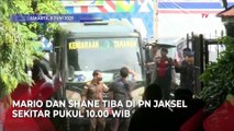 Jalani Sidang Perdana, Mario Dandy dan Shane Lukas Tiba di PN Jakarta Selatan