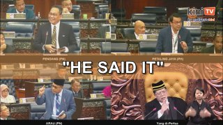 Chaos in Parliament after Guan Eng raises question on Sanusi's Penang claim