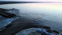 Rusya, Ukrayna'da bulunan barajı hava uçurdu
