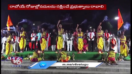 BJP Senior Leader Vivek Venkata Swamy Attend Godavari Harathi At Dharmapuri | V6 News