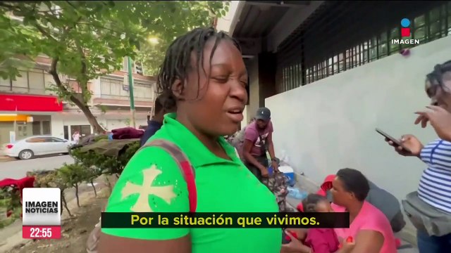 Así es como migrantes haitianos sobreviven en las calles de CDMX