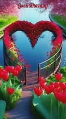 Good morning with beautiful sceneries