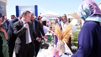 Van'da Atık Getirme Merkezi törenle açıldı