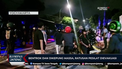 Bentrok dan Dikepung Massa, Ratusan Pesilat Dievakuasi