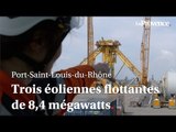 Les plus puissantes éoliennes flottantes de France bientôt au large de Port-Saint-Louis-du-Rhône