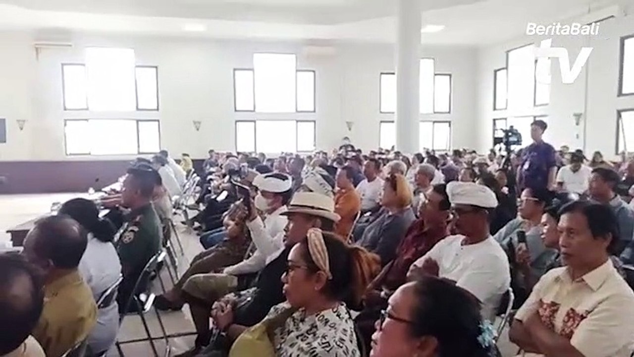 Sosialisasi Revitalisasi Pasar Umum Negara, Senin (5/6/2023).