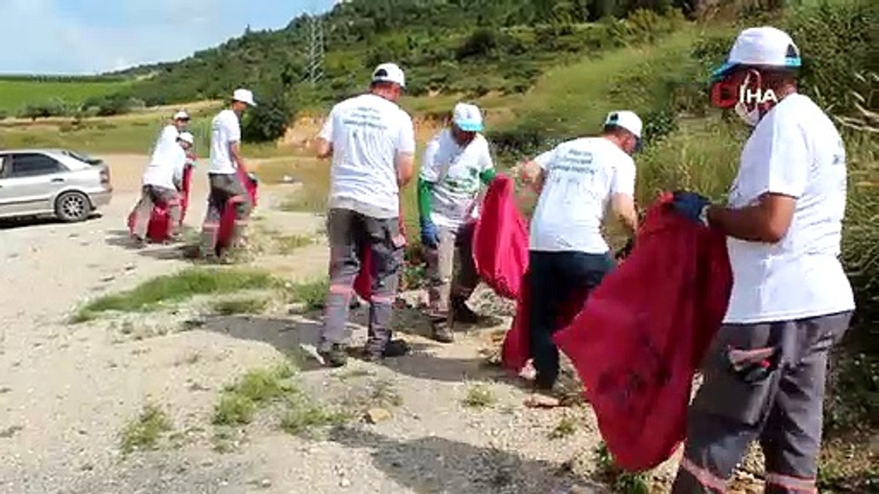 Dünya Çevre Günü'nde çevre temizliği etkinliği düzenlendi