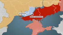 روسيا وأوكرانيا تتبادلان الاتهامات حول تفجير سد كاخوفكا لتوليد الكهرباء