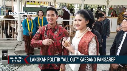 Didukung Sang Istri Erina, Kaesang Pangarep Bakal All Out di Politik