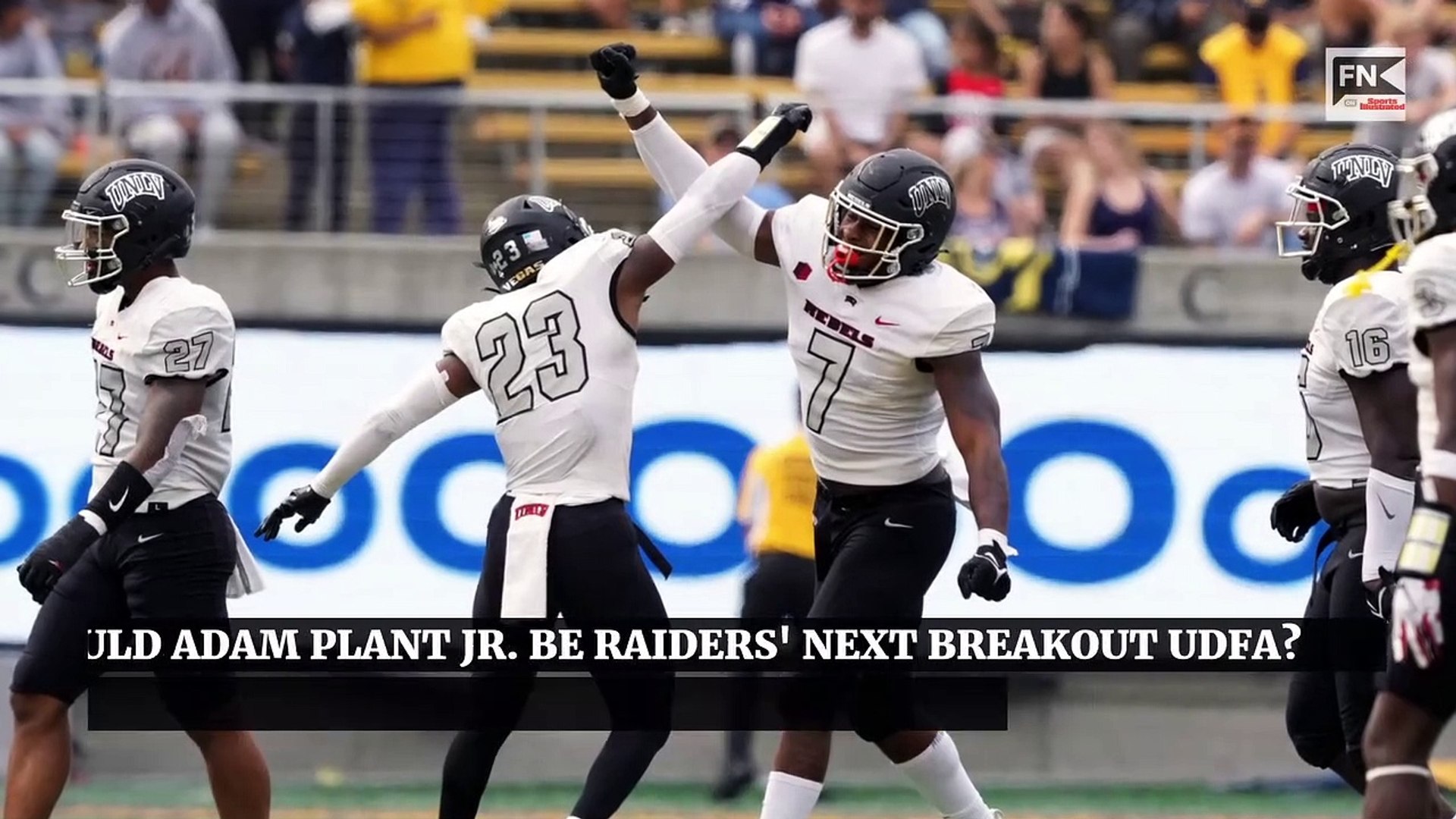 Could Adam Plant Jr be Raiders Next Breakout UDFA - video Dailymotion