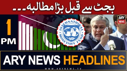 ARY News 1 PM Headlines 6th June |     ..