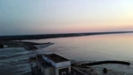 Blasts at Kakhovka dam unleashes floodwaters in Kherson region of Ukraine
