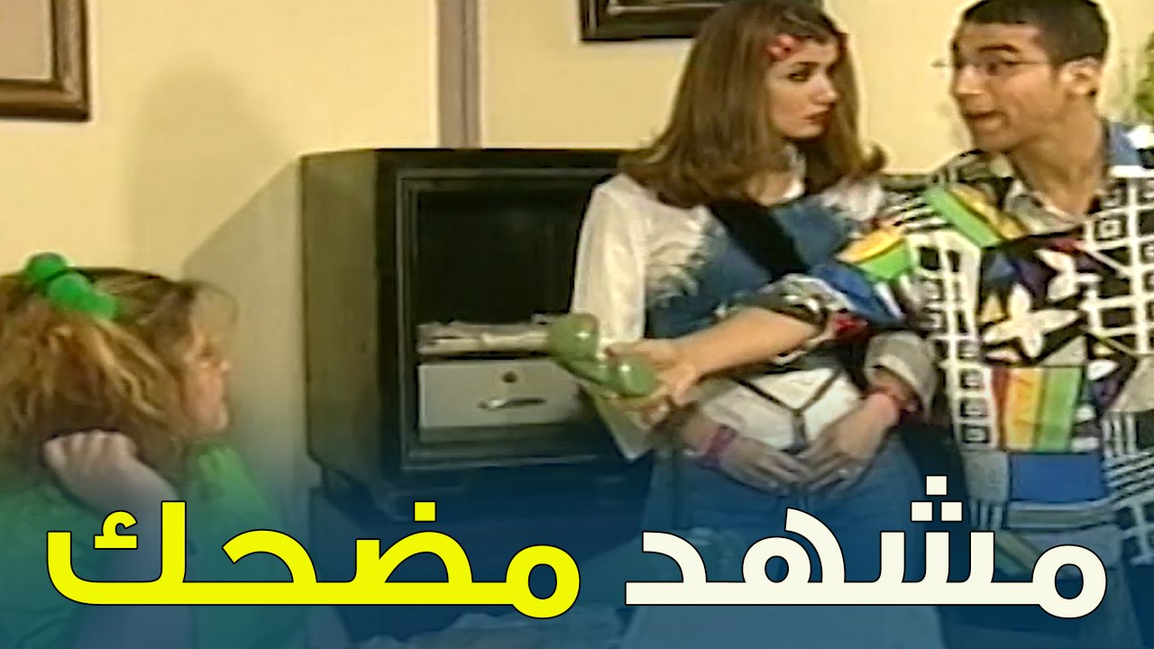 مشهد مضحك لأحمد حلمي وغادة عادل من برنامج خليك...