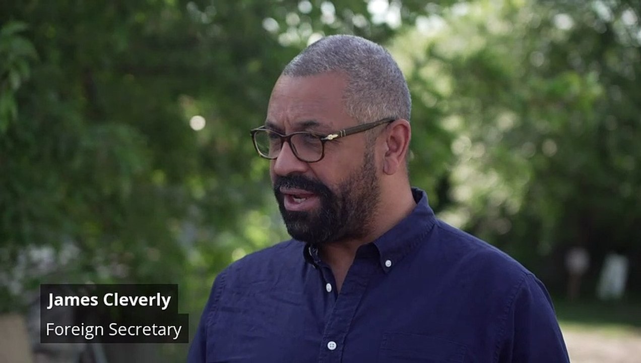 Cleverly condemns Russia for 'unprovoked' attack on dam