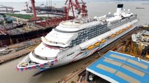 China bota el Adora Magic City, su primer crucero de gran tamaño con tecnología 5G