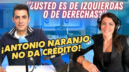  La TRONCHANTE pregunta de ANTONIO NARANJO a MACARENA OLONA por no entender nada de lo que dice 