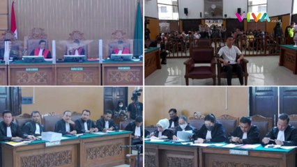 Mario Dandy Tegap Sementara Shane Menunduk di Sidang Pertama