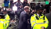 Le prince Harry est arrivé au tribunal à Londres pour le procès contre le « Daily Mirror »