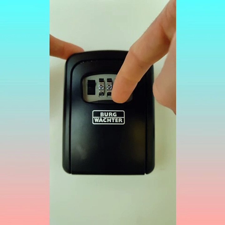 How to open Key Box from Burg Wächter 30 SB