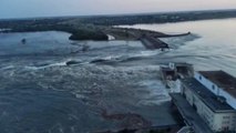 Explosion sur un barrage hydroélectrique en Ukraine : des villages inondés et évacués