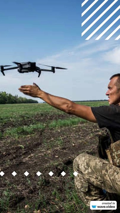 DES DRONES UKRAINIENS ABATTUS PRÈS DE KOURSK, EN RUSSIE, PRÈS DE LA FRONTIÈRE
