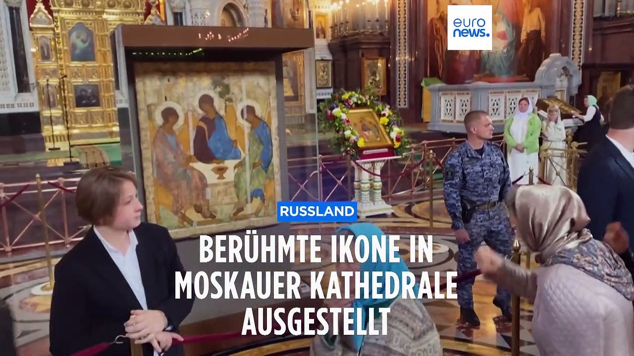 Nach Putins Transfer-Anordnung: Gläubige bewundern Ikone in Moskauer Kirche