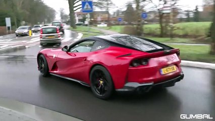 Supercars Accelerating! Novitec 812SF, SF90 Stradale, Cayman GT4 RS, RS7 Urban, F12 Novitec