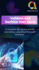 Tips for Developing Secure Android Apps