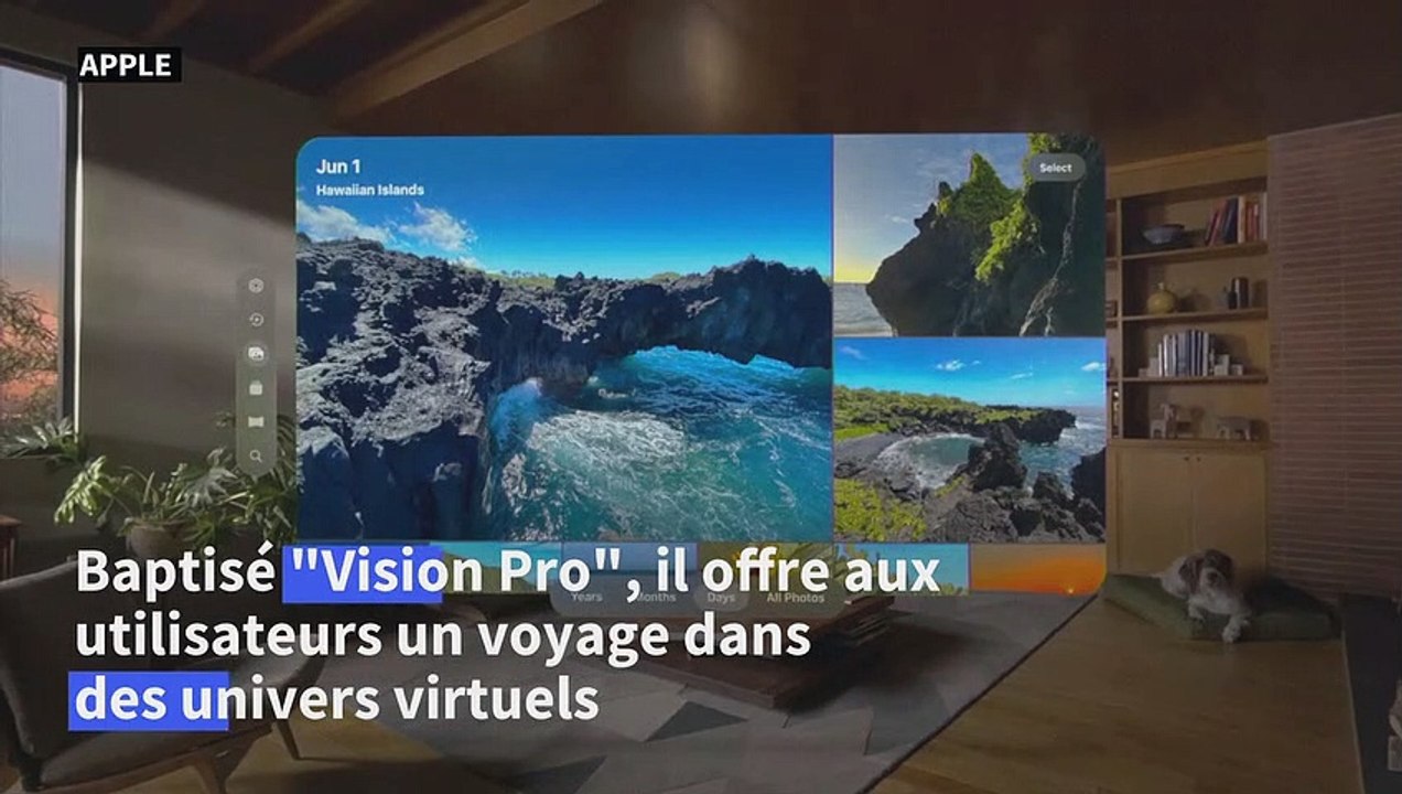 Apple débarque dans le métavers avec un casque à 3.500 dollars