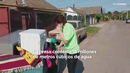 Ucrania | Nueva Kajovka en estado de emergencia tras la ruptura de la presa