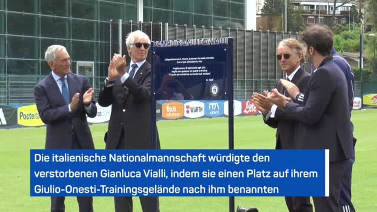 Italien benennt trainingsplatz nach vialli
