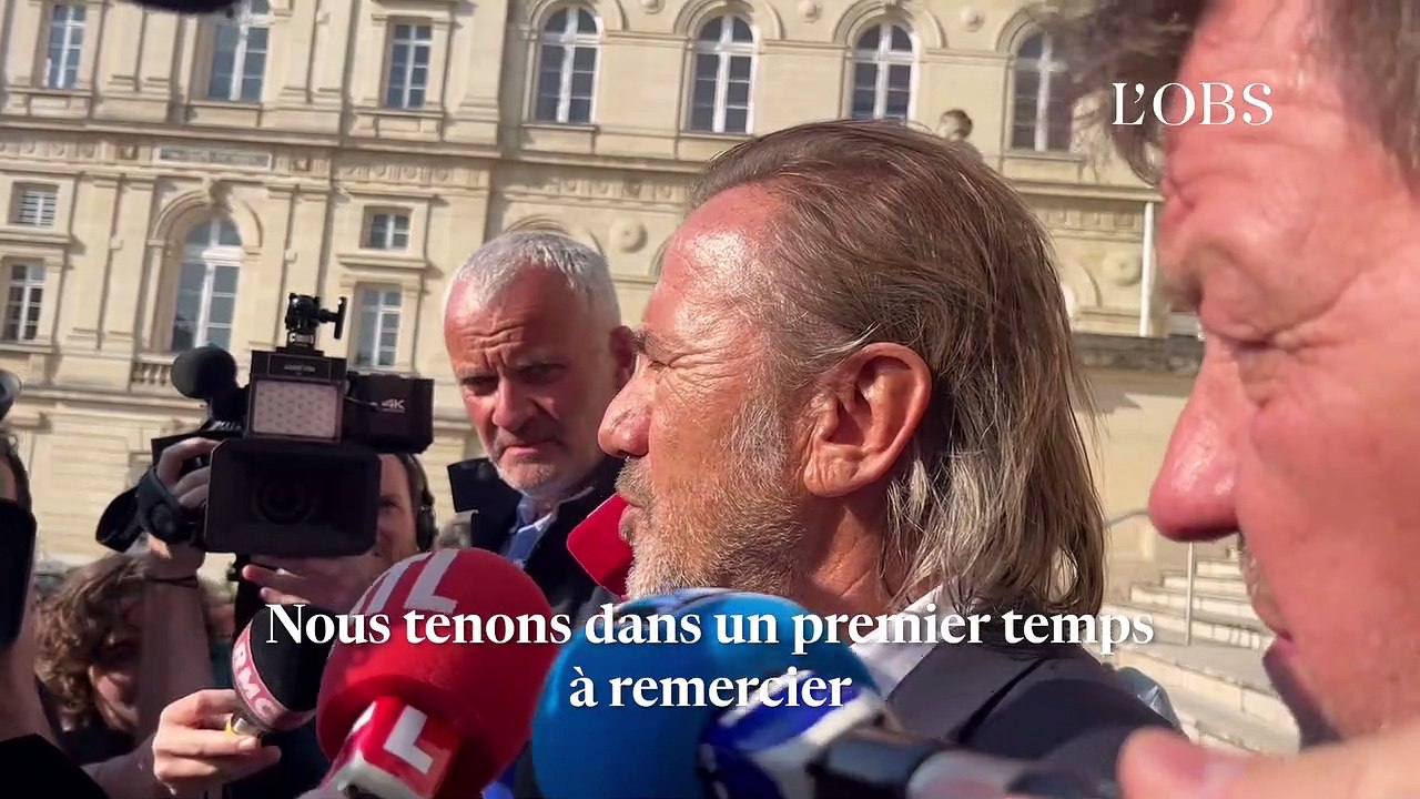 Jean-Alexandre Trogneux s'exprime à l'issue du procès de l’agression du ...