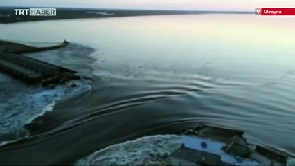 Rusya kontrolündeki Nova Kakhovka barajı vuruldu, tahliyeler başladı