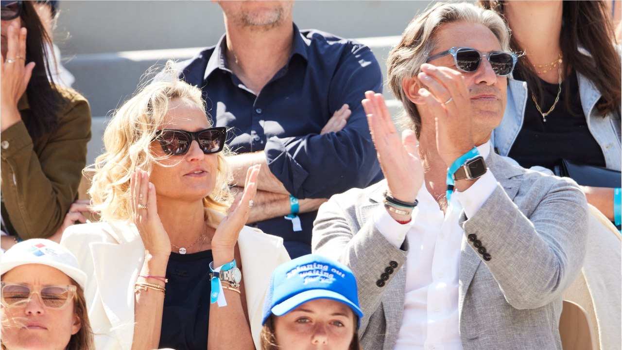 GALA VIDEO – Caroline Roux et son mari Laurent Solly : c’est l’amour à Roland-Garros !