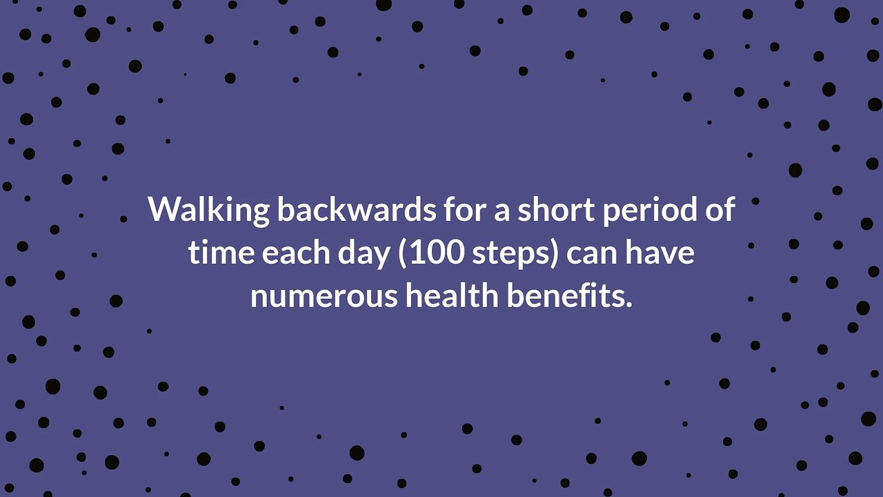 100 Steps Backwards: The Benefits of Walking Backwards
