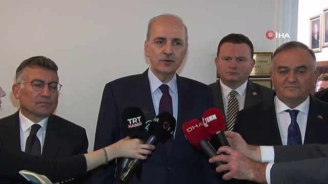 Numan Kurtulmuş, CHP Grubunu Ziyaret Etti