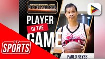 Athlete with cerebral palsy, lumalaban sa regular basketball league