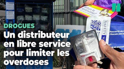 À New York, le premier distributeur automatique qui remplace la « salle de shoot »