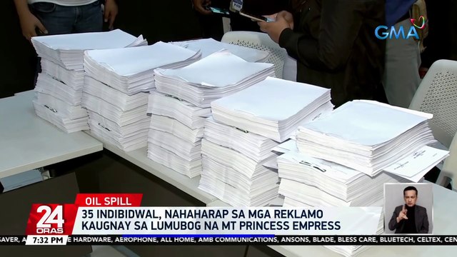 35 indibidwal, nahaharap sa mga reklamo kaugnay sa lumubog na MT Princess Empress | 24 Oras