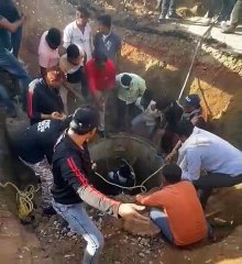 कुन्हाड़ी बालिता रोड पर सीवरेज लाइन में तीन की मौत