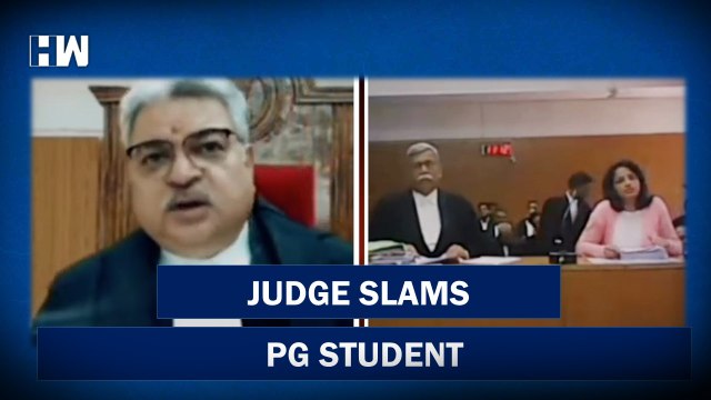 Courtroom drama: Judge slams PG student | Lawyer | Advocate | Justice | Madhya Pradesh Court Hearing